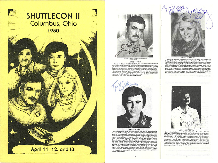 Shuttlecon II program